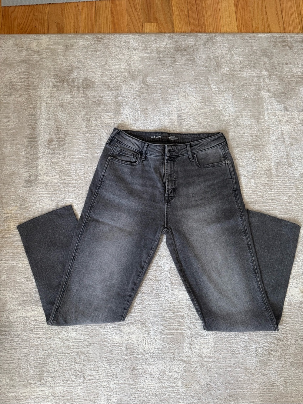 Old Navy Straight Leg Jeans - Faded Black